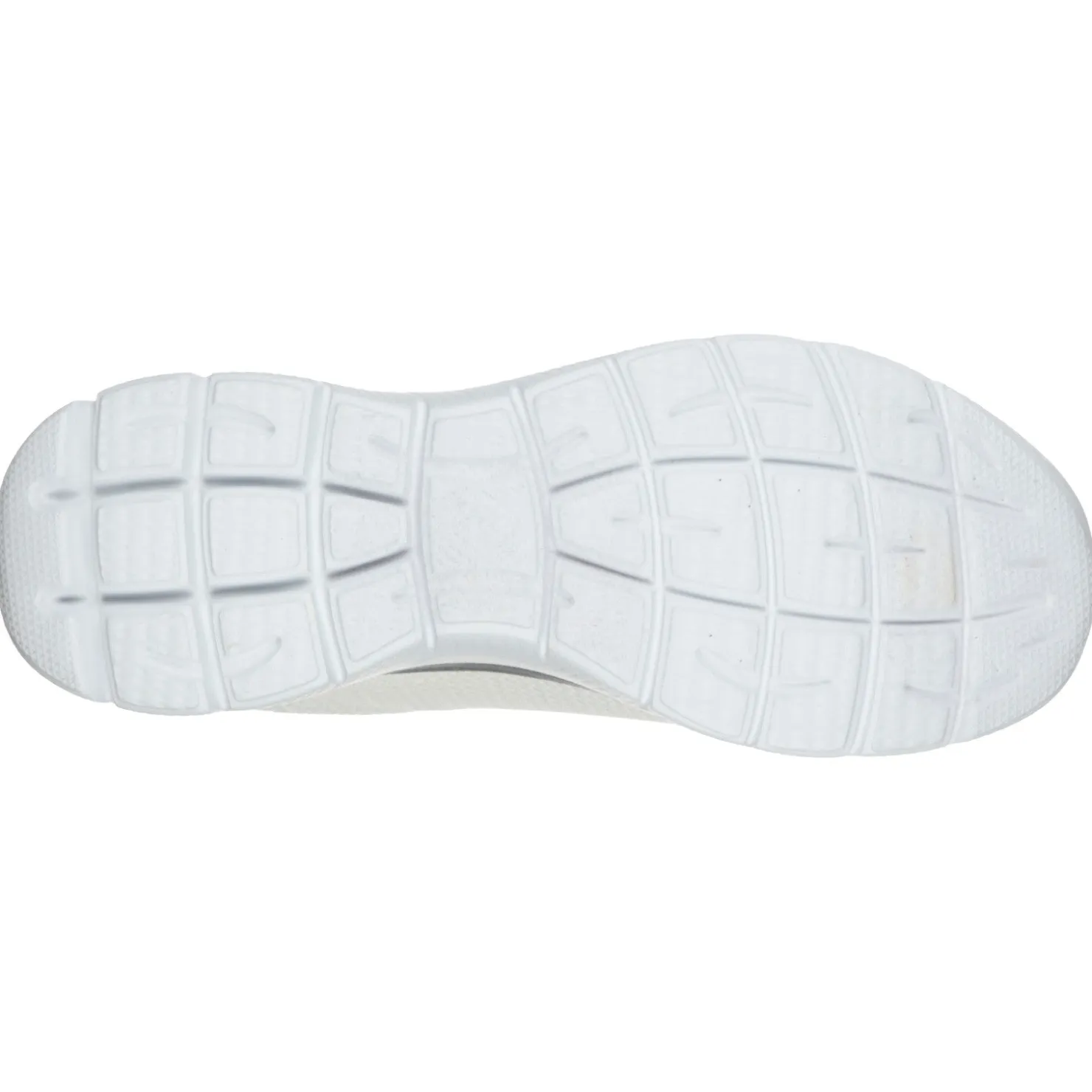 Walking*Skechers Women's , Summits - Cool Classic Sneaker - Wide Width White Silver