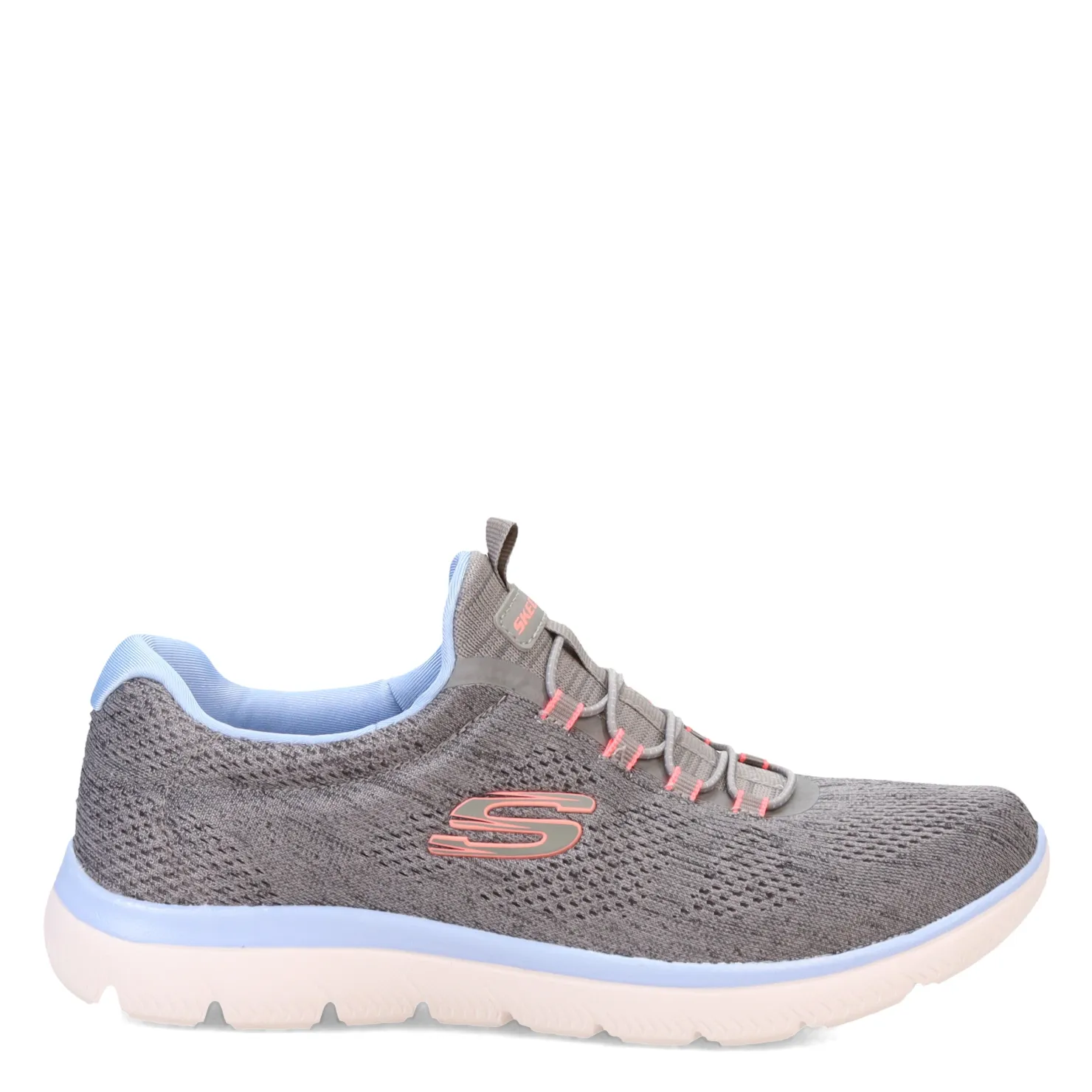 Walking*Skechers Women's , Summits - Fun Flair Sneaker Grey