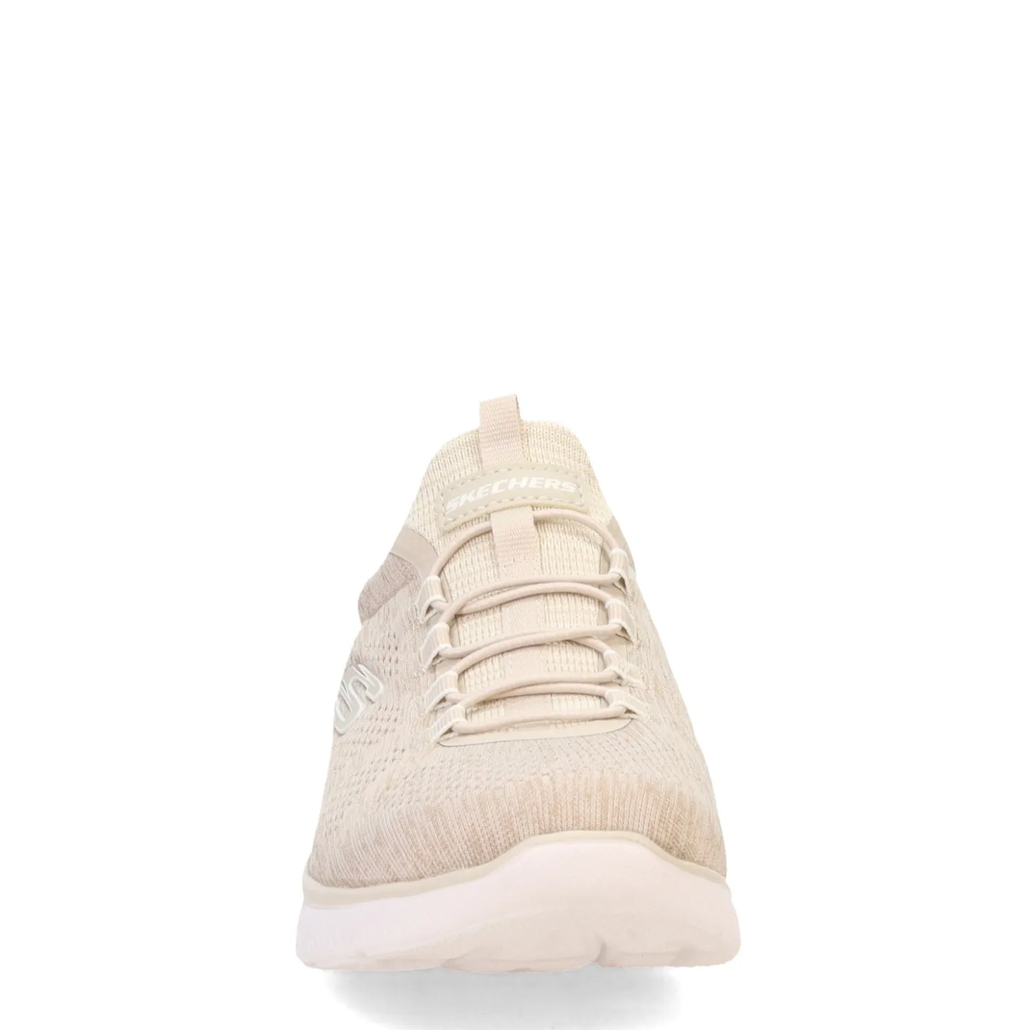 Walking*Skechers Women's , Summits - Fun Flair Sneaker - Wide Width Taupe