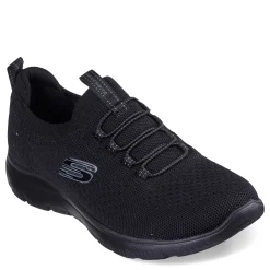 Walking*Skechers Women's , Summits - Top Player Sneaker - Wide Width Black