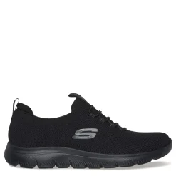 Walking*Skechers Women's , Summits - Top Player Sneaker - Wide Width Black