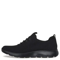 Walking*Skechers Women's , Summits - Top Player Sneaker - Wide Width Black