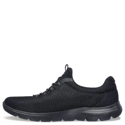 Fashion & Street*Skechers Women's , Summits Slip on Sneakers Black