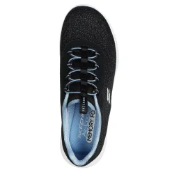 Fashion & Street*Skechers Women's , Vapor Foam Lite - Revolve Sneaker Black/Blue