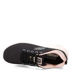 Walking*Skechers Women's , Vapor Foam Sneaker Black Light Pink