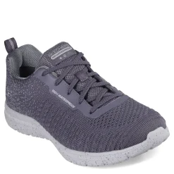 Walking*Skechers Women's , Virtue - Dryspell Sneaker Charcoal