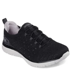 Walking*Skechers Women's , Virtue - Show Runner Sneaker Black