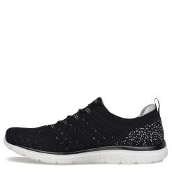 Walking*Skechers Women's , Virtue - Show Runner Sneaker - Wide Width Black