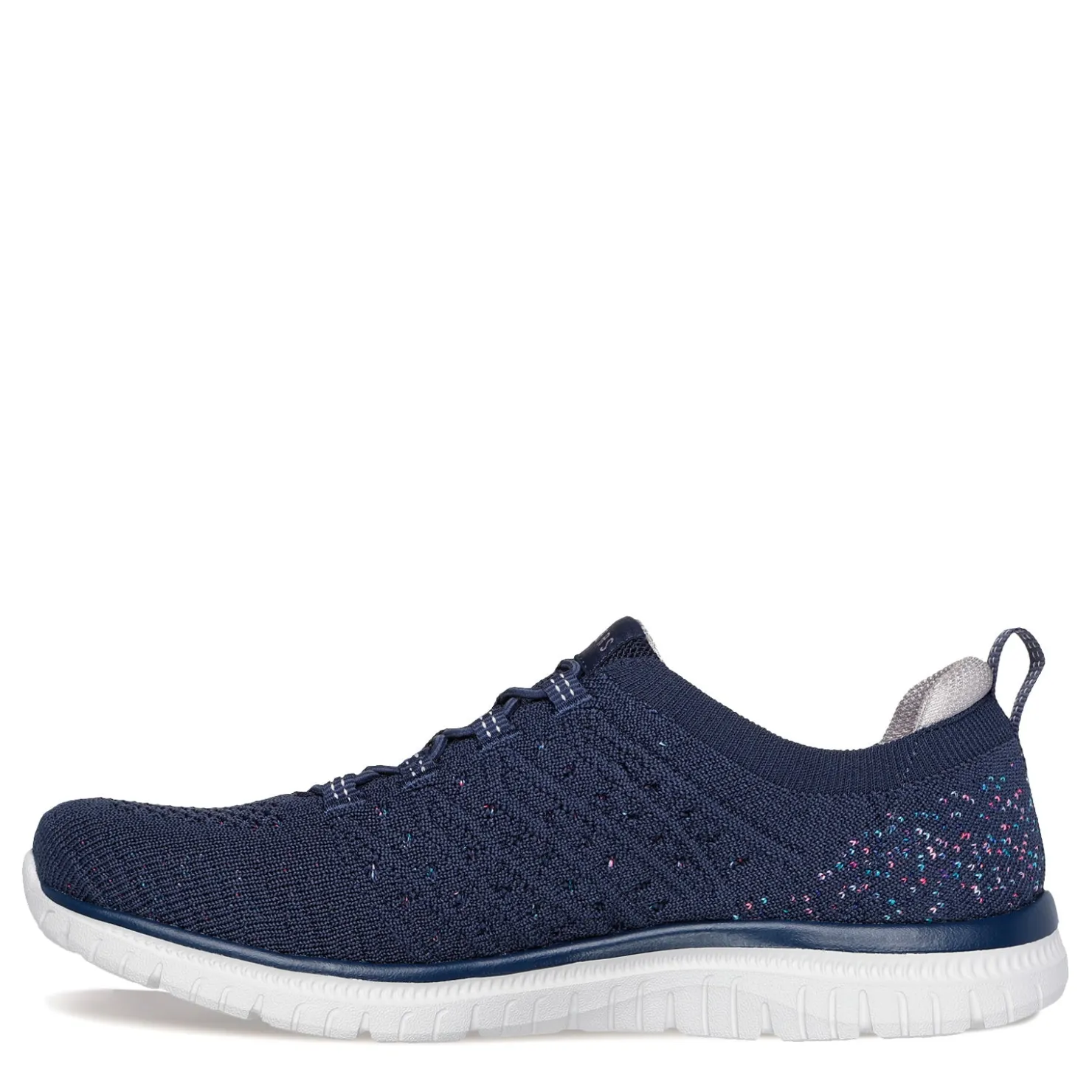 Walking*Skechers Women's , Virtue - Show Runner Sneaker - Wide Width Navy