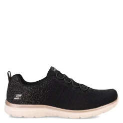 Fashion & Street*Skechers Women's , Virtue Lucent Sneaker Black