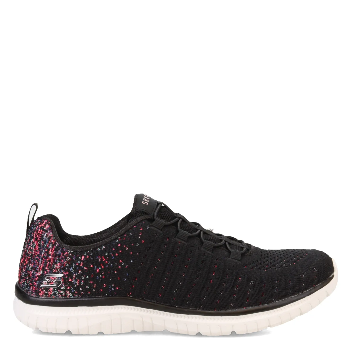Fashion & Street*Skechers Women's , Virtue Sneaker Black Pink
