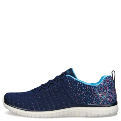 Walking*Skechers Women's , Virtue Sneaker Navy