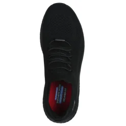 Women's , Relaxed Fit: BOBS Sport Squad Chaos Slip Resistant Sneaker|Skechers Work Discount