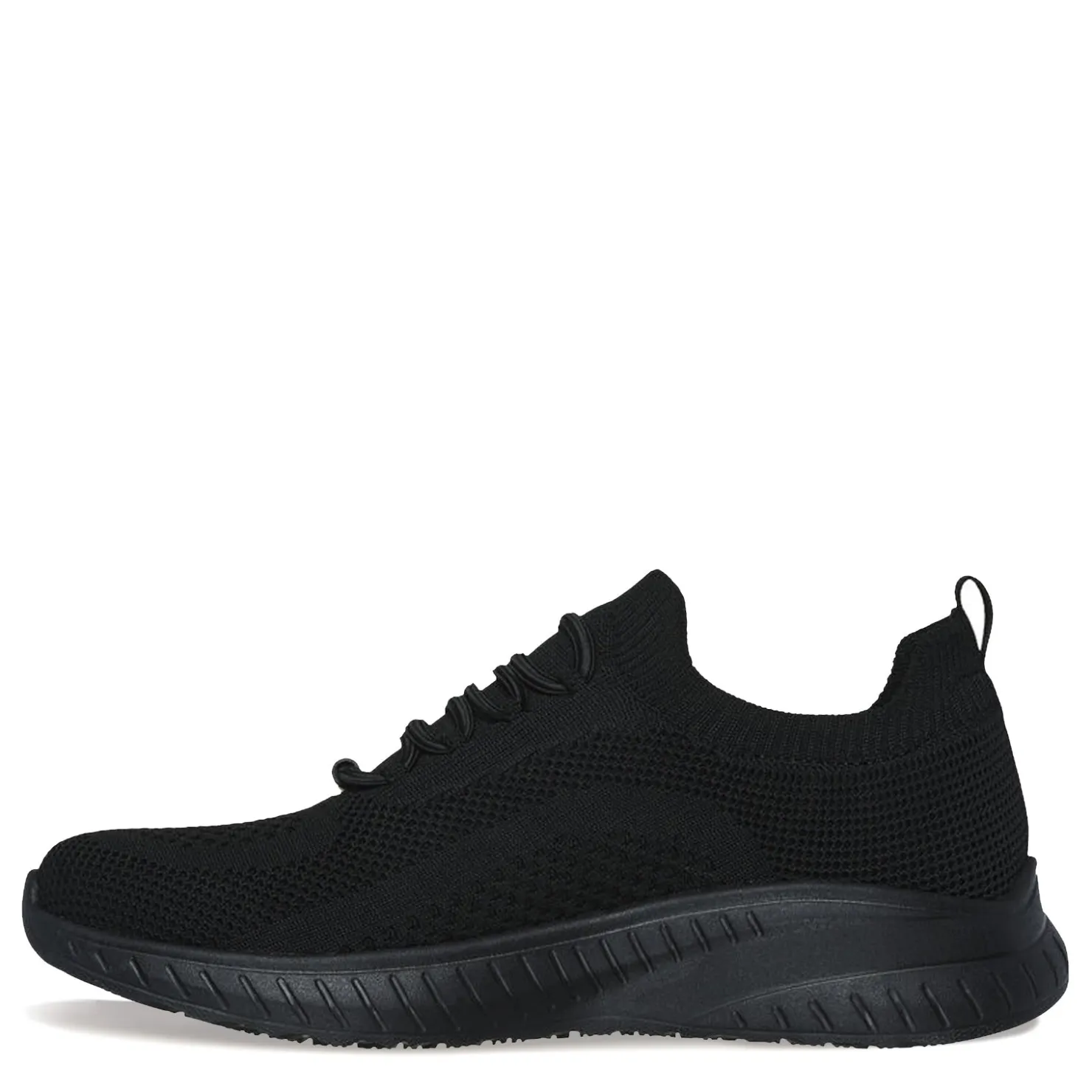 Women's , Relaxed Fit: BOBS Sport Squad Chaos Slip Resistant Sneaker - Wide Width|Skechers Work Clearance