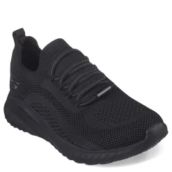 Women's , Relaxed Fit: BOBS Sport Squad Chaos Slip Resistant Sneaker - Wide Width|Skechers Work Outlet