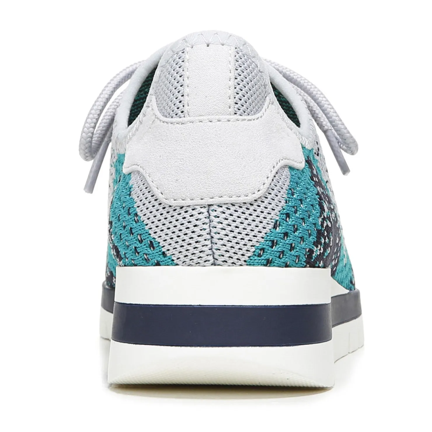 Fashion & Street*SOUL Naturalizer Women's , Charlie-Knit Slip-On Sneaker Grey Turquoise