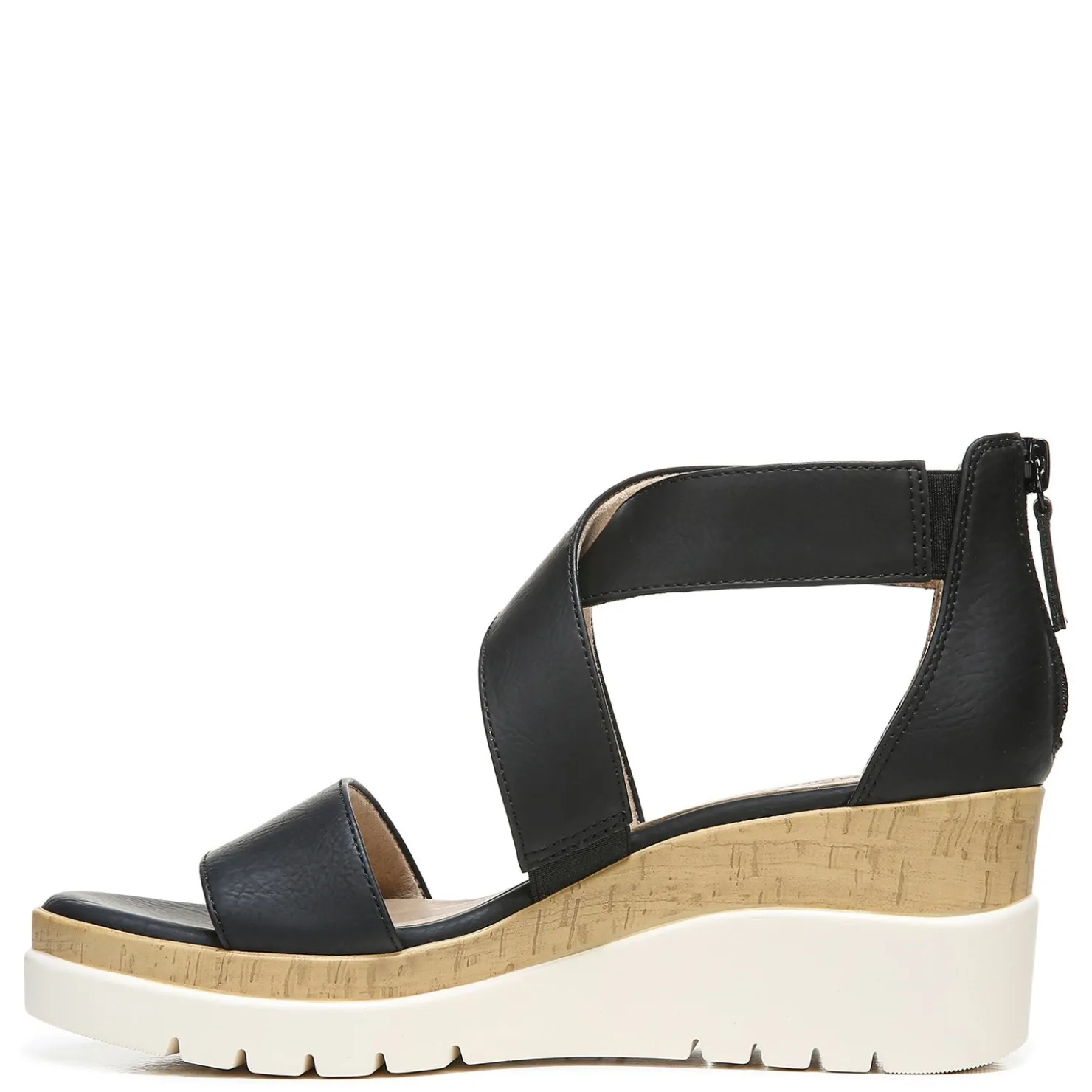 Wedges*SOUL Naturalizer Women's , Goodtimes Wedge Sandal Black