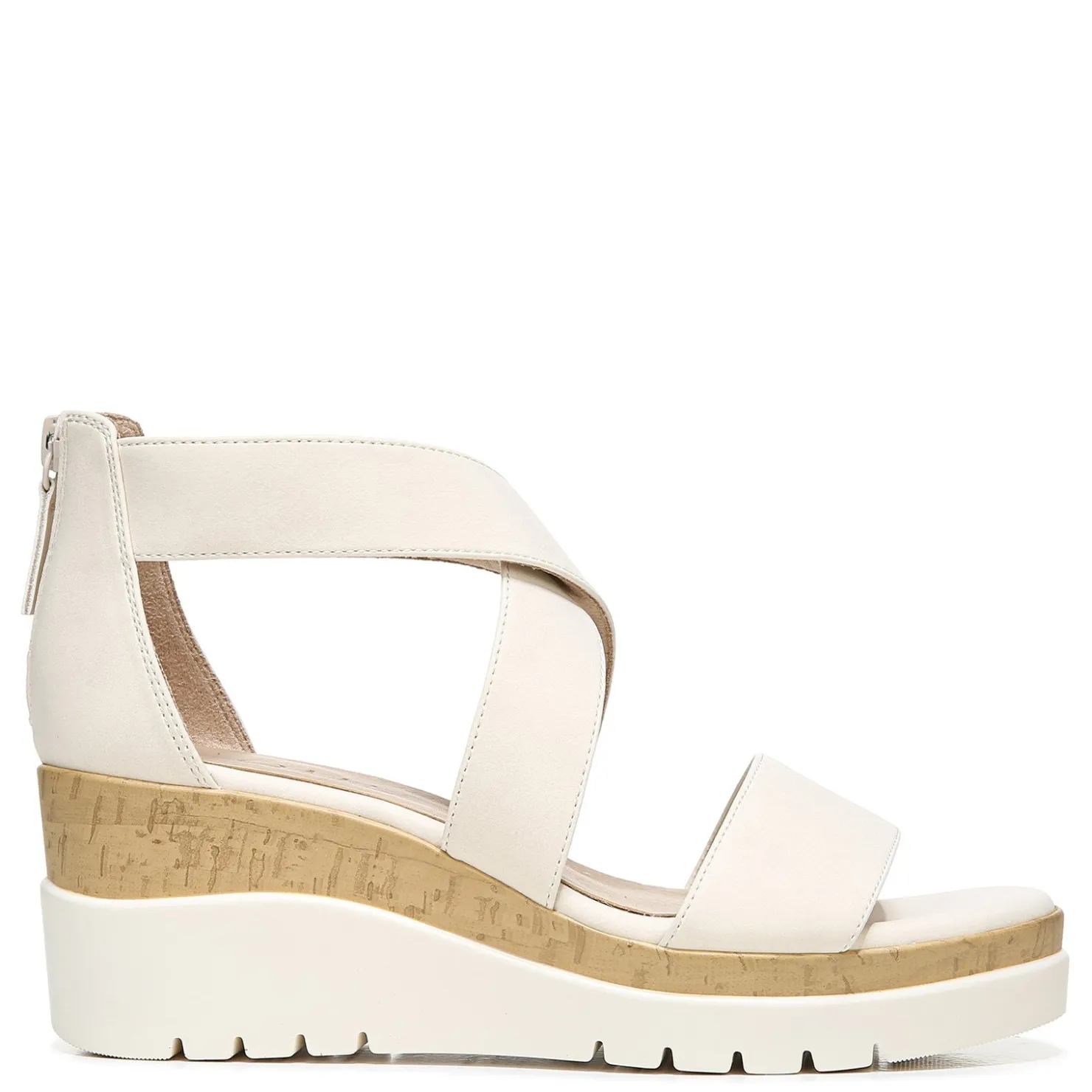 Wedges*SOUL Naturalizer Women's , Goodtimes Wedge Sandal Porcelain