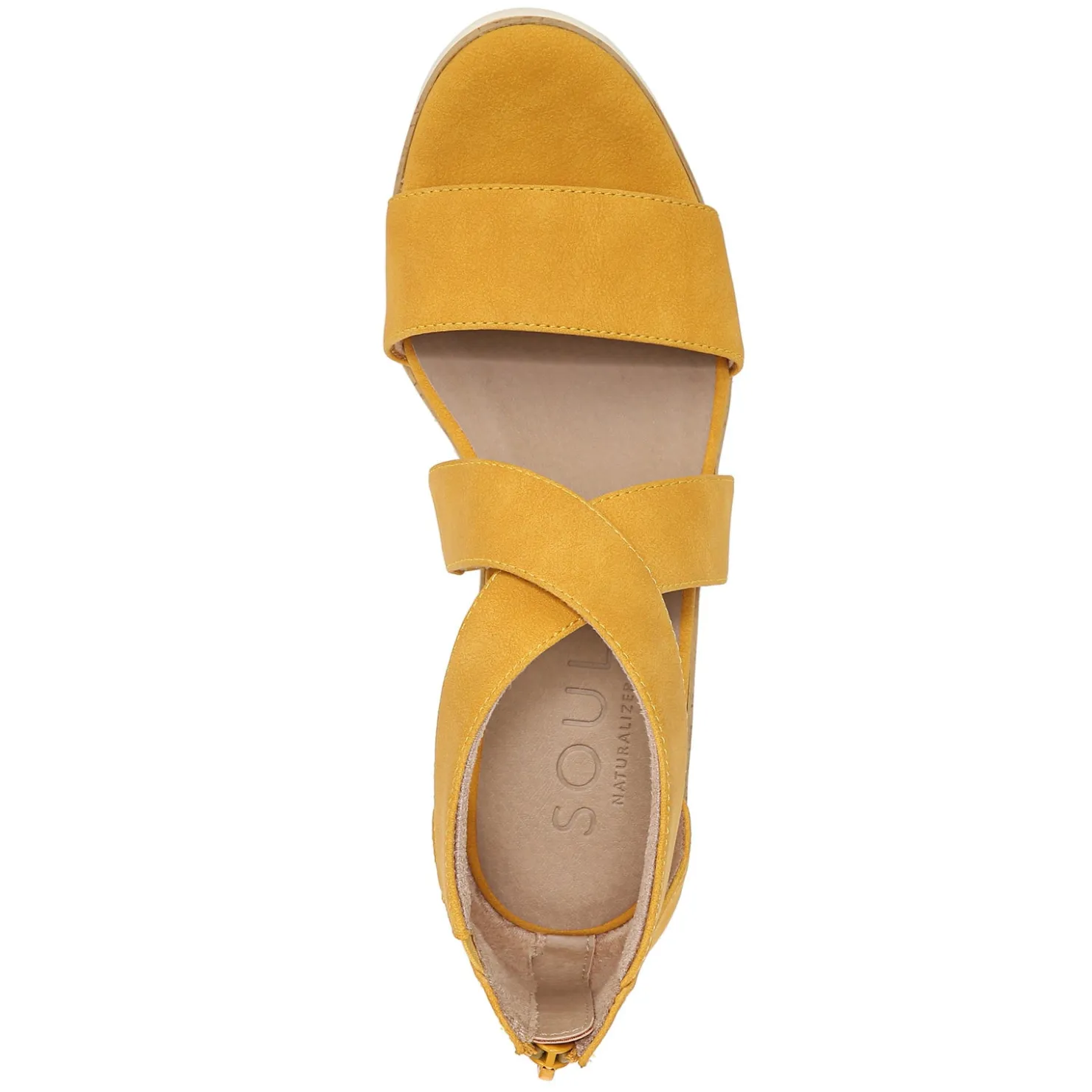 Wedges*SOUL Naturalizer Women's , Goodtimes Wedge Sandal Yellow