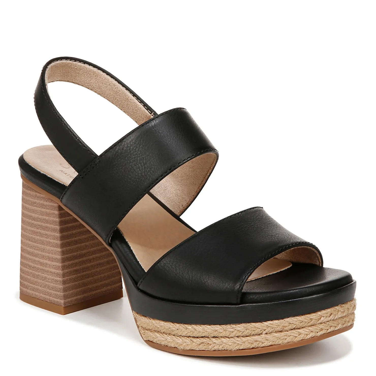 Heeled Sandals*SOUL Naturalizer Women's , Holly Sandal Black