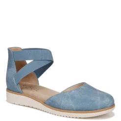 Wedges*SOUL Naturalizer Women's , Intro Slip-On Mid Blue