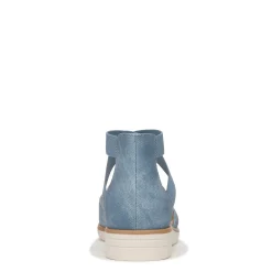 Wedges*SOUL Naturalizer Women's , Intro Slip-On Mid Blue