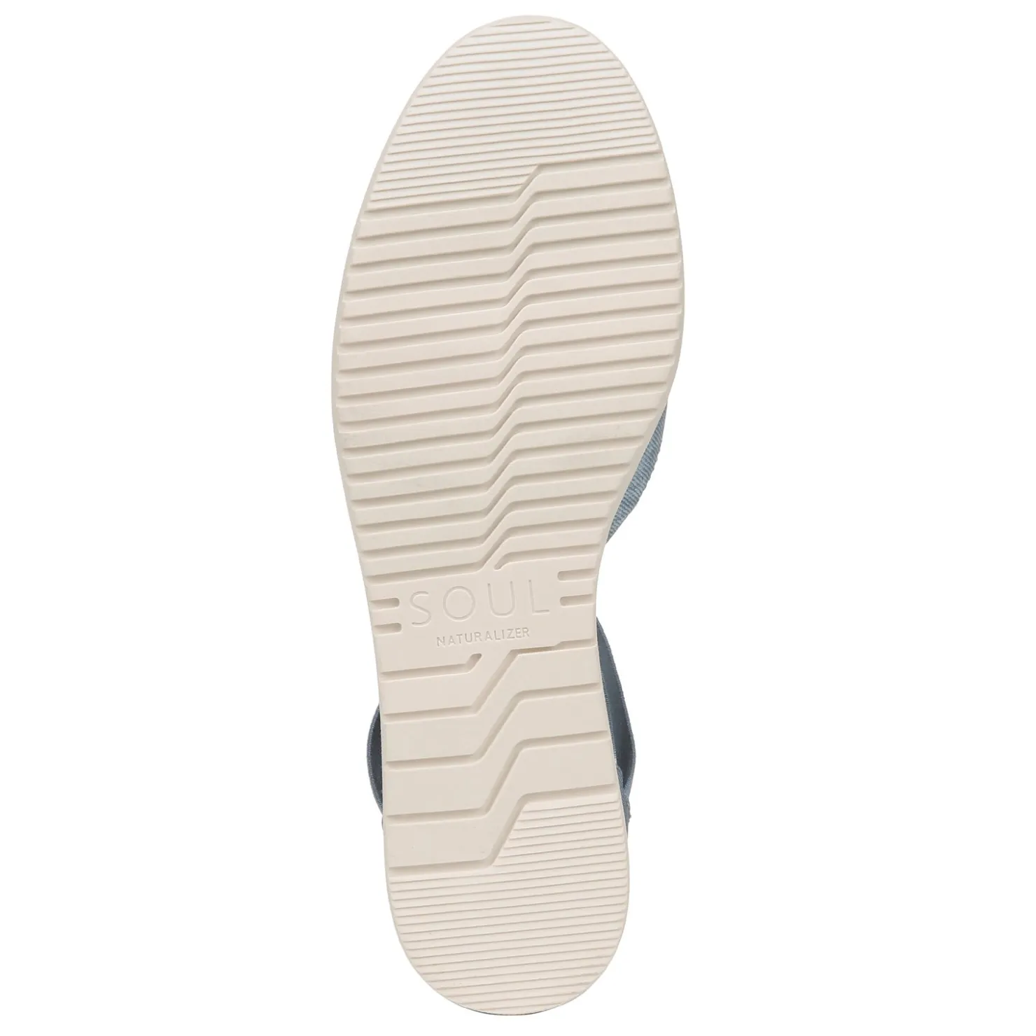 Wedges*SOUL Naturalizer Women's , Intro Slip-On Mid Blue