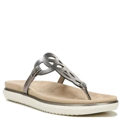 Flip Flops*SOUL Naturalizer Women's , Janice Sandal Pewter