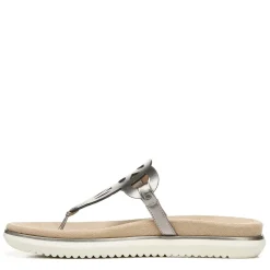 Flip Flops*SOUL Naturalizer Women's , Janice Sandal Pewter