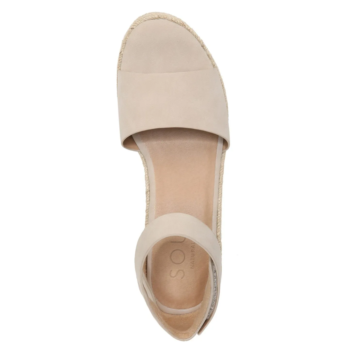 Wedges*SOUL Naturalizer Women's , Oakley Sandal White