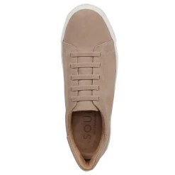 Fashion & Street*SOUL Naturalizer Women's , Tia Step-In Sneaker Taupe Tan