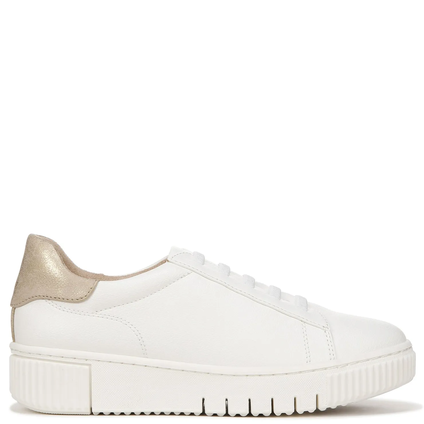 Fashion & Street*SOUL Naturalizer Women's , Tia Step-In Sneaker White/Gold