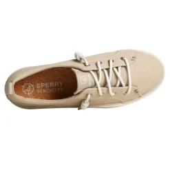 Fashion & Street*Sperry Women's , Crest Vibe Platform Sneaker Light Brown