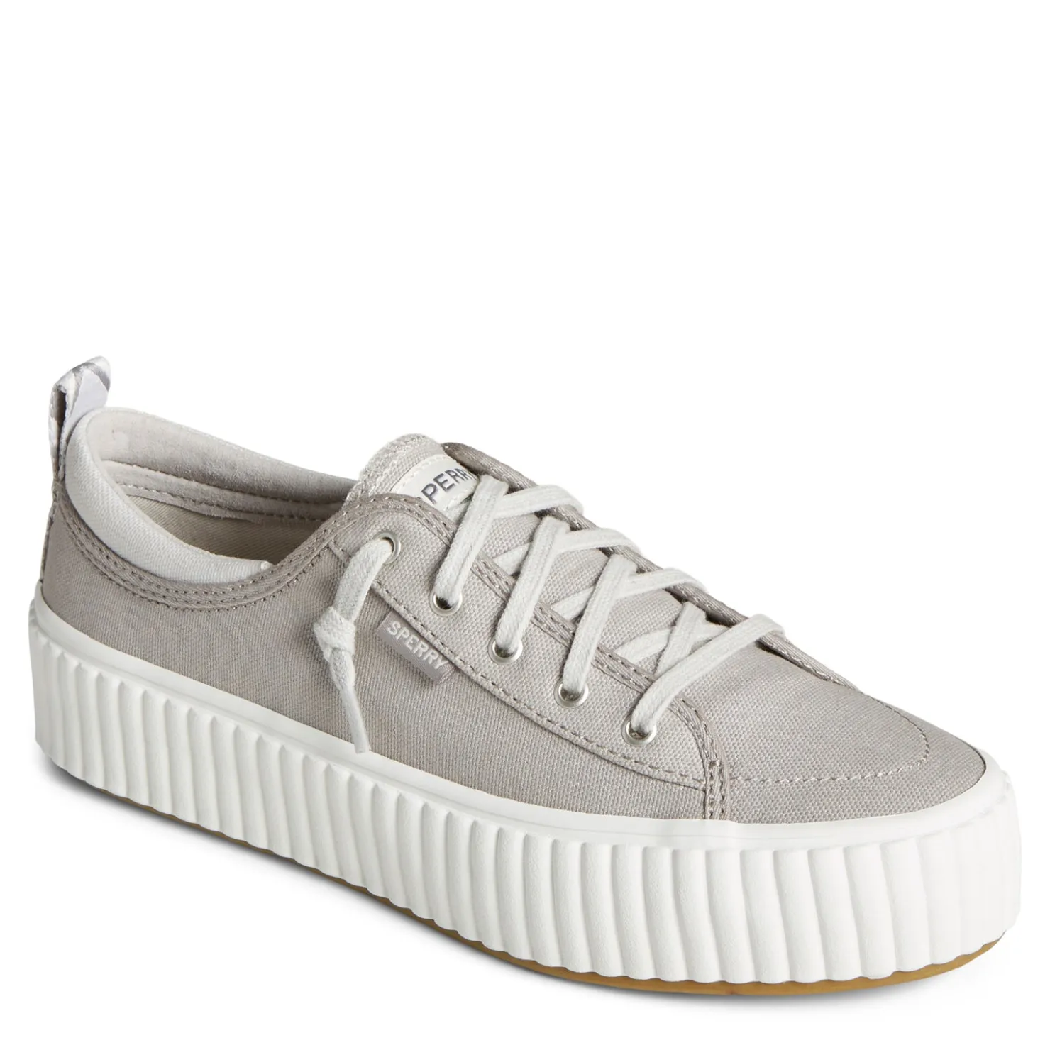 Fashion & Street*Sperry Women's , Pier Wave SeaCycled Boat Platform Sneaker Grey