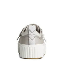 Fashion & Street*Sperry Women's , Pier Wave SeaCycled Boat Platform Sneaker Grey