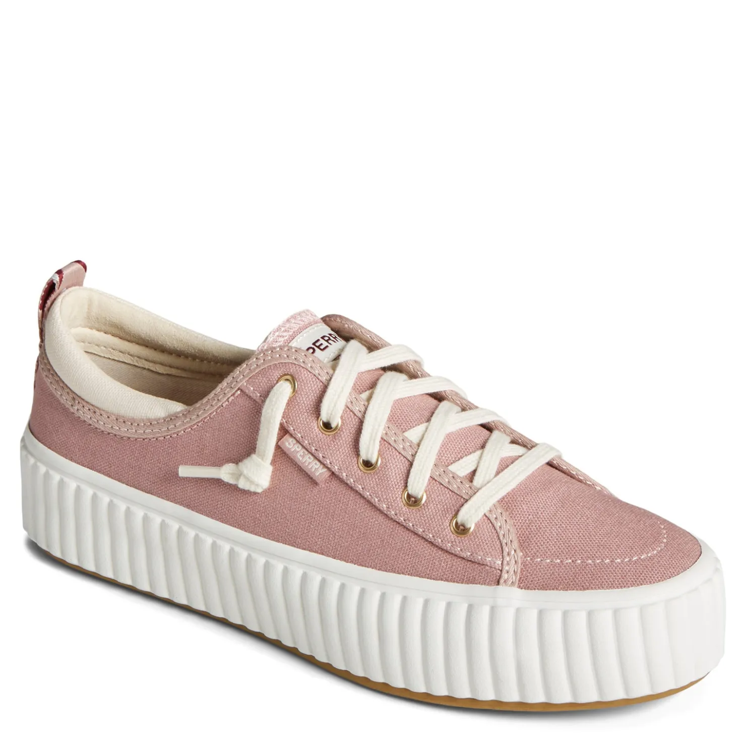 Fashion & Street*Sperry Women's , Pier Wave SeaCycled Boat Platform Sneaker Mauve