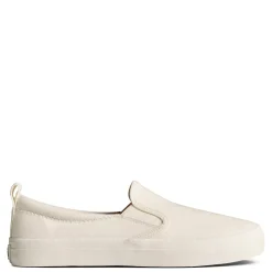 Fashion & Street*Sperry Women's , SeaCycled Crest Twin Gore Canvas Sneaker White