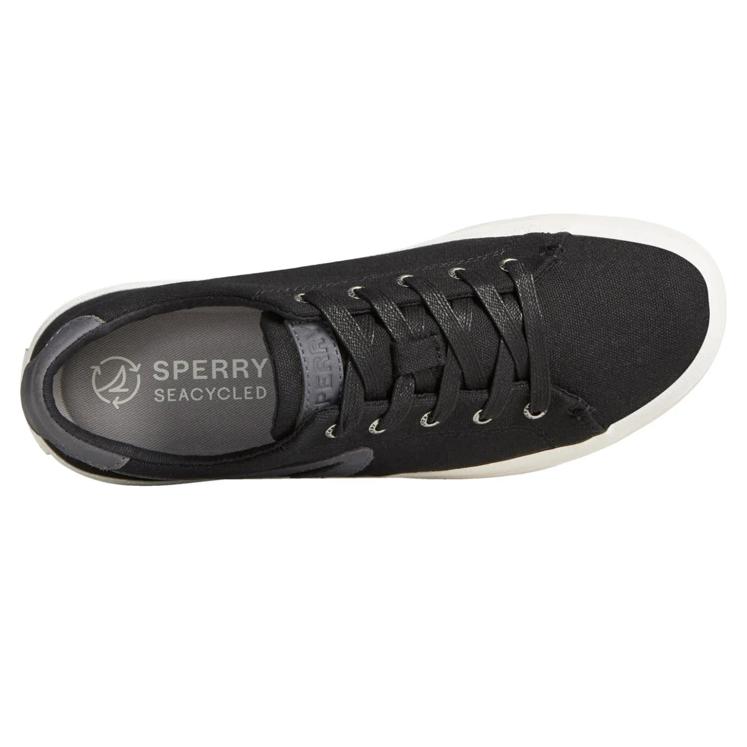 Fashion & Street*Sperry Women's , SeaCycled Sandy LTT Sneaker Black