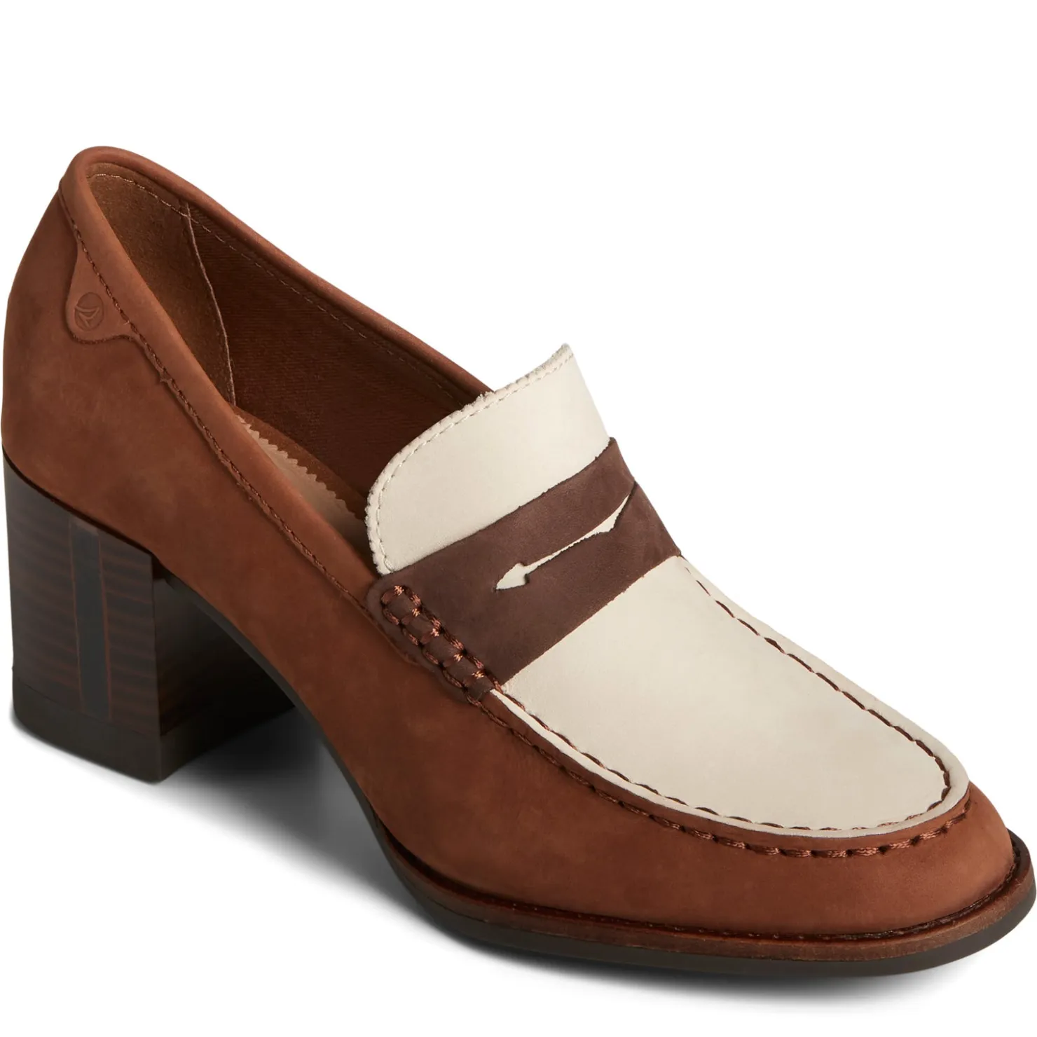 Women's , Seaport Two-Tone Penny Pump|Sperry Best