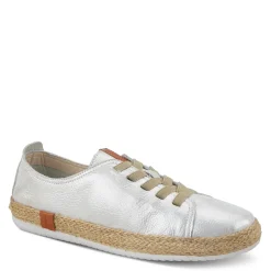 Fashion & Street*Spring Step Women's , Eloya Sneaker Silver Metallic