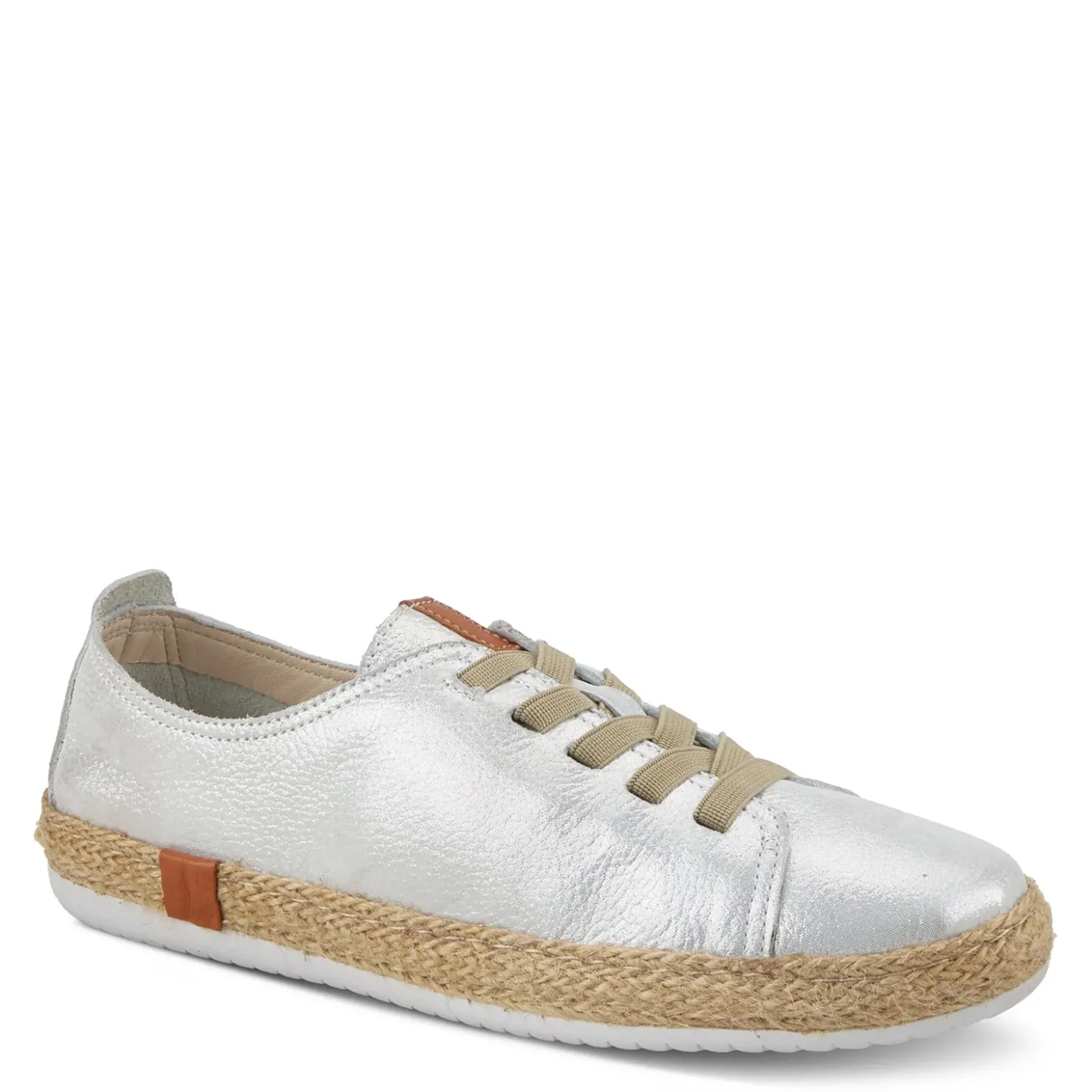 Fashion & Street*Spring Step Women's , Eloya Sneaker Silver Metallic
