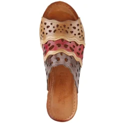 Women's , Footy Sandal|Spring Step
