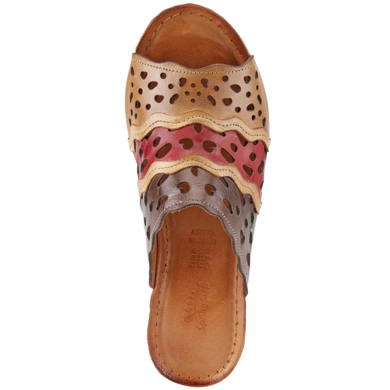 Women's , Footy Sandal|Spring Step