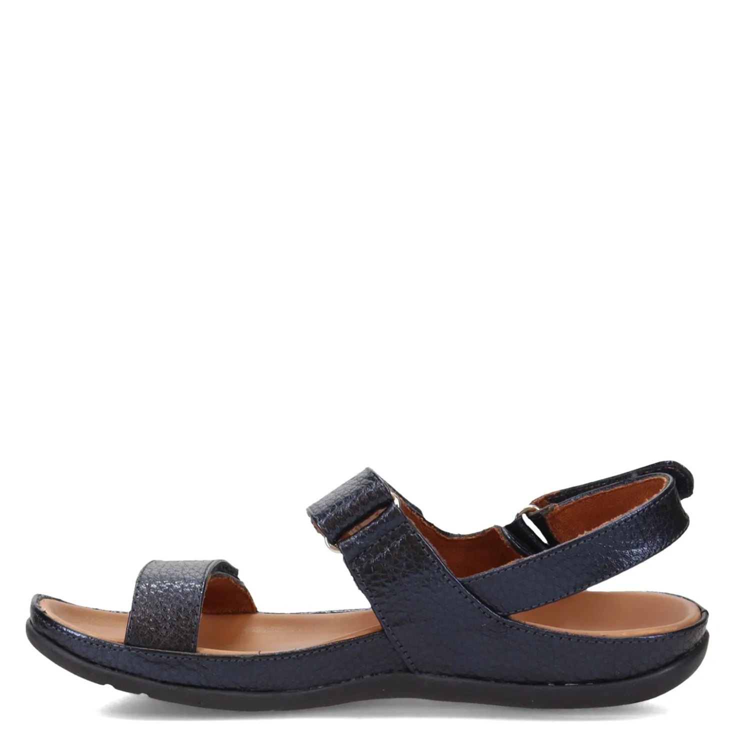 Footbed Sandals*Strive Women's , Kona Sandal Navy Metallic