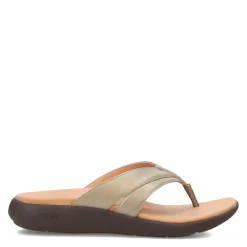 Flip Flops*Strole Women's , Bliss Sandal Pewter
