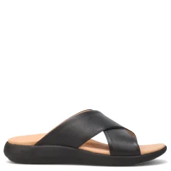 Footbed Sandals*Strole Women's , Delta Sandal Black