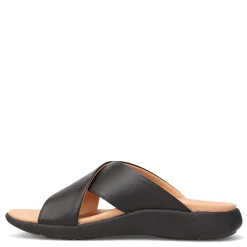 Footbed Sandals*Strole Women's , Delta Sandal Black