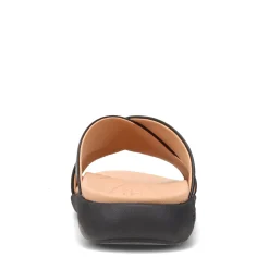 Footbed Sandals*Strole Women's , Delta Sandal Black