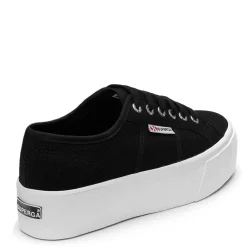 Fashion & Street*Superga Women's , 2790 Platform Sneaker Black White