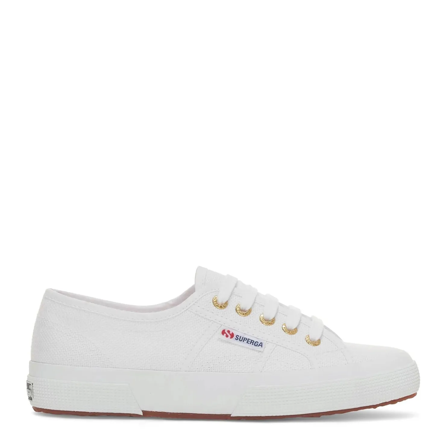 Fashion & Street*Superga Women's , Cotu Classic Sneaker White-Pale Gold